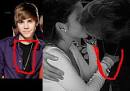 Justin Bieber Selena Gomez Kissing Photo Fake Hoax Pic Rep
