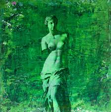 Venus von Milo | melanie porkay pop art vintage | Malerei