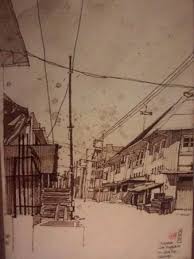 Lukisan di Kamar Mandi - Picture of Zangrandi Ice Cream, Surabaya ...
