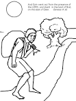 Cain and Abel coloring page