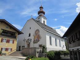 Lofer, Pfarrkirche St. Maria und Leonhard, erbaut im - Staedte- - lofer-pfarrkirche-st-maria-leonhard-41410