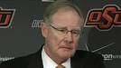 Oklahoma State Cowboys coach Kurt Budke, assistant Miranda Serna ...