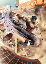 Street Fighter X Tekken artwork Balrog, Vega, Juri, Paul, Law \u0026amp; Xiaoyu #10 - 17_sfxtart10