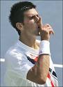 Novak Djokovic who just lost