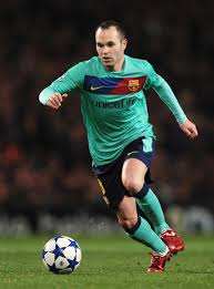 Andres Iniesta dribbling