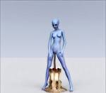 Alien amorous escort girls live a little filthy gunk of insect