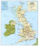 Map of United Kingdom 
