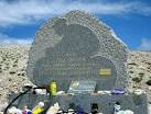 The memorial to Tom Simpson, who died of exhaustion on Mont ...