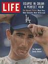 Sandy Koufax on the cover of