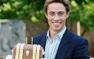 James Middleton with one of