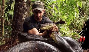 Gagal, Atraksi Dimakan Anaconda Hidup - Hidup - JPNN.com