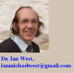 Dr Ian West, author of these