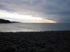 Looking south along the cliffs of Cardigan Bay from Sarn Gynfelyn. - via Daymix