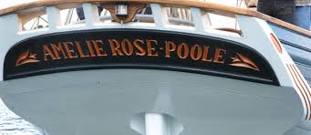 Amelie Rose – South Coast – UK Yacht Charter | Classic Boat Magazine - header-stern