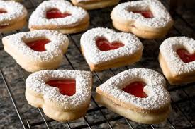 Pomegranate Jam Hearts | Food Republik - Heart-Jam-Cookies