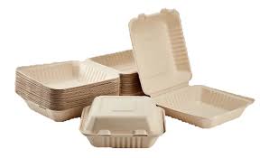 1-Compartment Bagasse Take Out Containers - MDS Associates