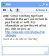 Google Talk and AIM to Become Interoperable