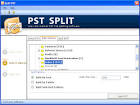 Screenshot - Split PST File - Split Pst, Split Pst File 