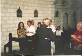 Juan Olmos y David en la Basílica de la Anunciación (Nazareth ... - en-cana-de-galilea