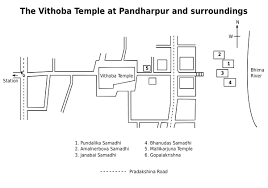 Pandharpur Temple Map Photo