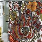 Paradise Bird Shower Curtain | Fab.