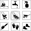 Stock Photo: Garden equipment