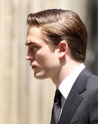 Robert Pattinson as Eric Parker with neat side-parted hair. - RobertPattinsonslickhair