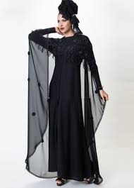 Dubai Stylish Abaya & Hijab New Fashion For Girls 2015-16