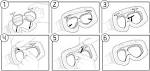 Bolle Blank Rx Adapter for Bolle Tactical and Ski Goggles FREE S&amp;H ...
