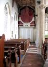 stood originally in the church of St James, Hatcham, New Cross, London. - via Daymix