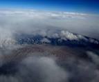 Flight back to ABQ was cool - The Great Sand Dunes NP peaking through the - via Daymix