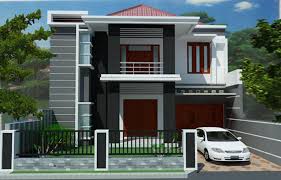 Desain Rumah Sederhana 2 Lantai Minimalis