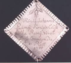 Königspaar 1799: Johannes Remy und Elisabetha Remy