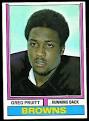 Greg Pruitt 1974 Parker Brothers football card - 110_Greg_Pruitt_football_card