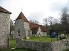 It shows Saxon influences and the spire has been likened to a monk's cowl, - via Daymix