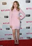 Chloe Moretz goes girlie in pink gingham dress for Nylon's Young