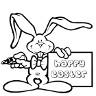 Easter coloring page