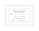 Response card wording, minus the wiggle room... « Weddingbee Boards