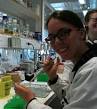 Anna working with the purification of the plasmids. - Anna2