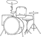 Music coloring page