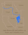 Bonneville Flood-Lake Bonneville Red Rock Pass Snake River Canyon