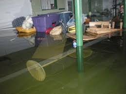 flooded basement
