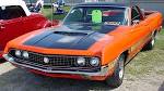 1970 Ford Ranchero - Orange - Front Angle