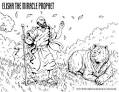 Elisha coloring page