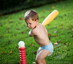 baseball & baby