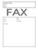 Free Fax Cover Sheets - Fax Cover Sheet