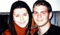 Shellie Smarowsky, 21 poses with her boyfriend Mike Weinstock. - 12-04-01dnews-05b1