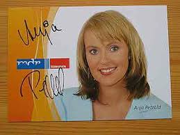 MDR Fernsehmoderatorin Anja Petzold - Autogramm! - 7912347