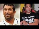 Salman Khan Supports Sachin