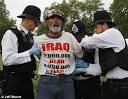 Protester Brian Haw arrested as police clear Parliament Square ...